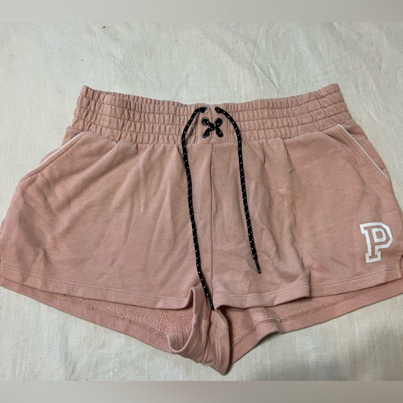 VS PINK, super cute summer shorts pink. Size medium - Picture 1 of 3